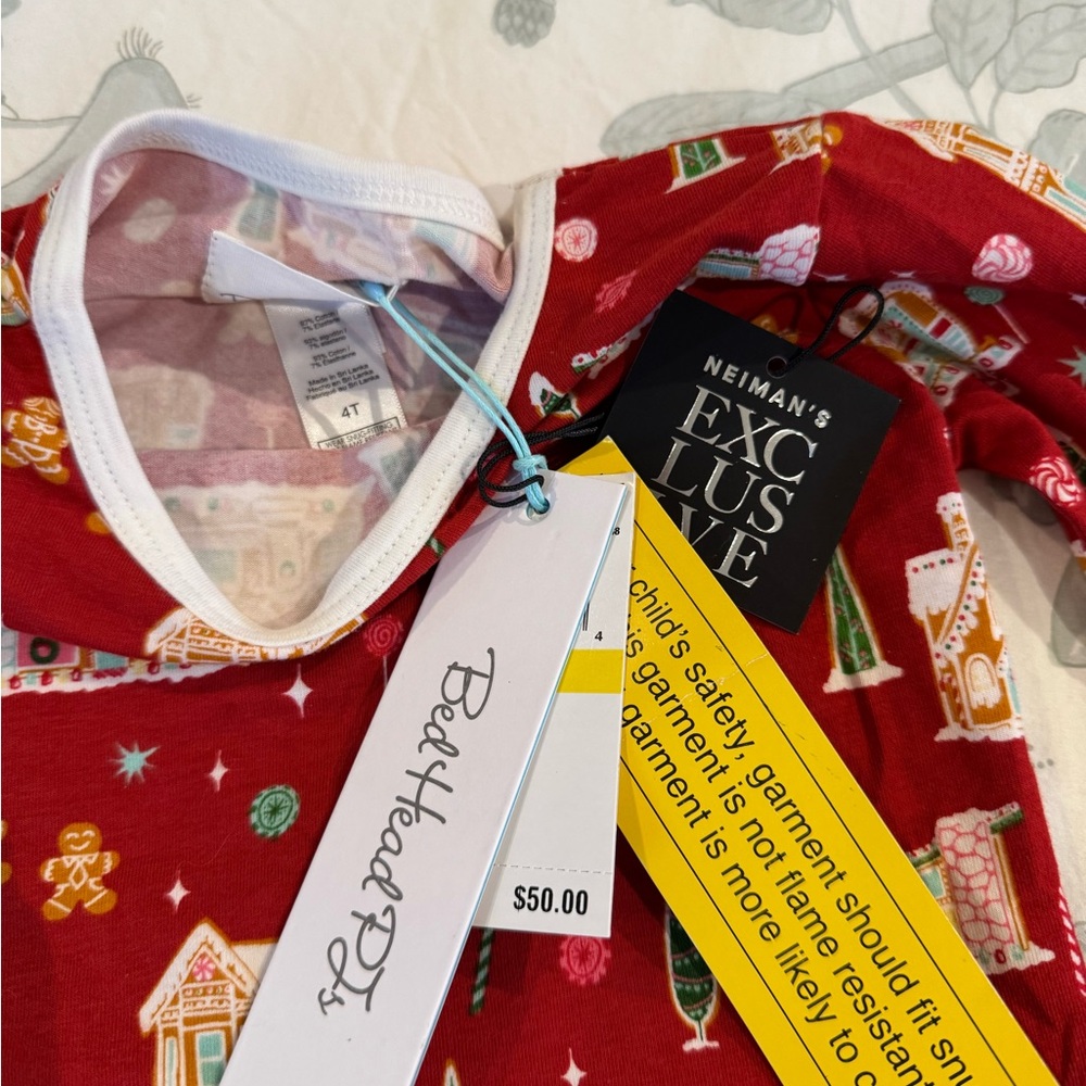 Neiman's Exclusive BedHead Red Holiday Pajamas